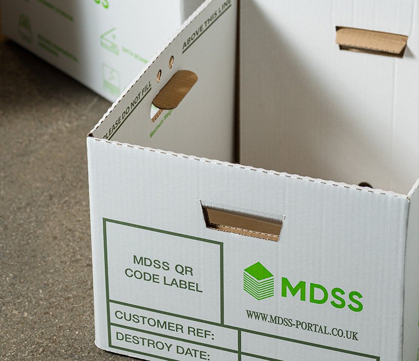 Secure confidential paper shredding