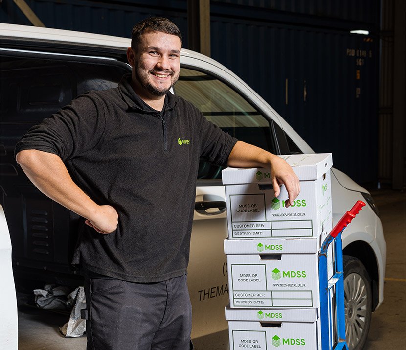 Nationwide secure document storage services