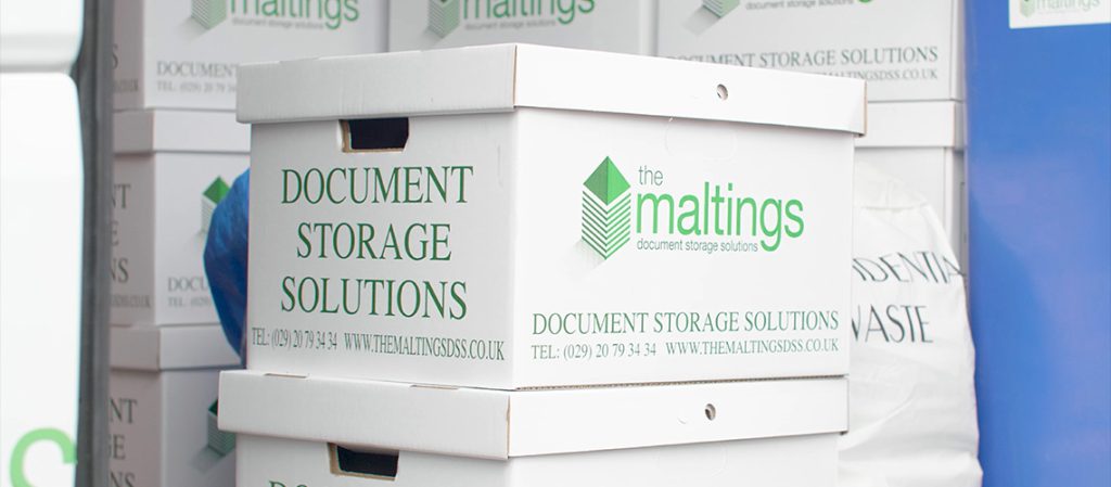 Outsourced document storage for businesses