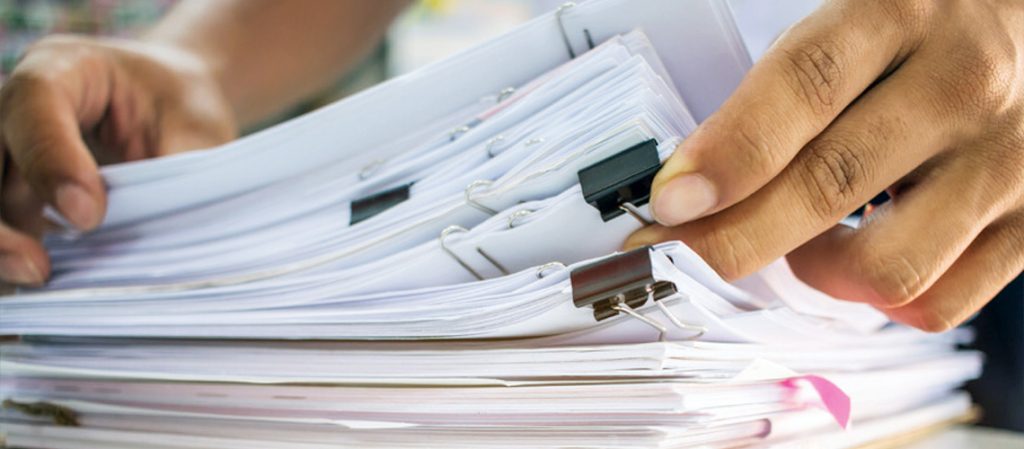 Business document retention records