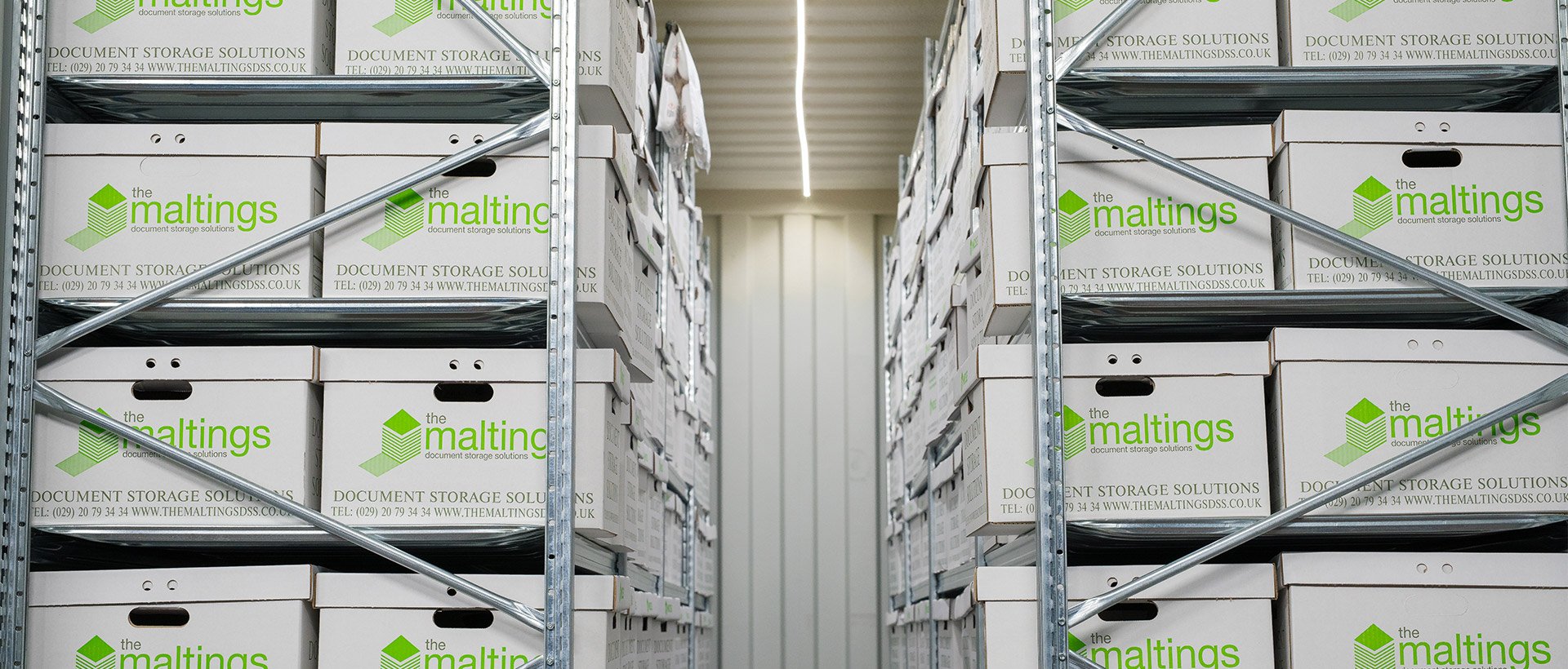 Secure document storage boxes at MDSS
